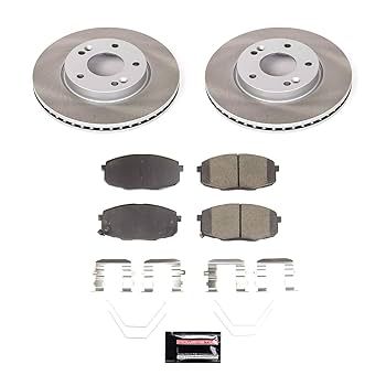 Amazon.com: Power Stop SC8279 Front Brake Kit With Semi